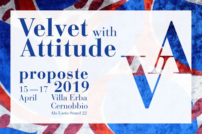 Redaelli »Velvet with Attitude« fair booth