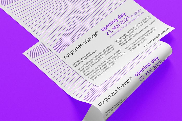 corporate friends — Event Communication Opening Day